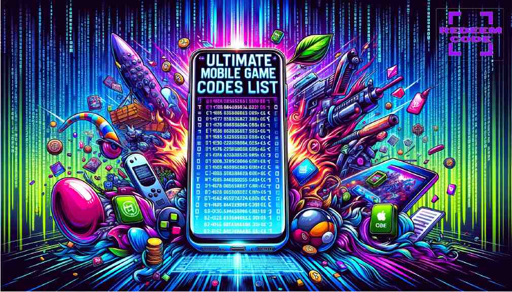 Top Mobile Game Codes List for March Updated 2024